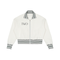 Arutau X TWO Striped Rib Collar Zip Jacket